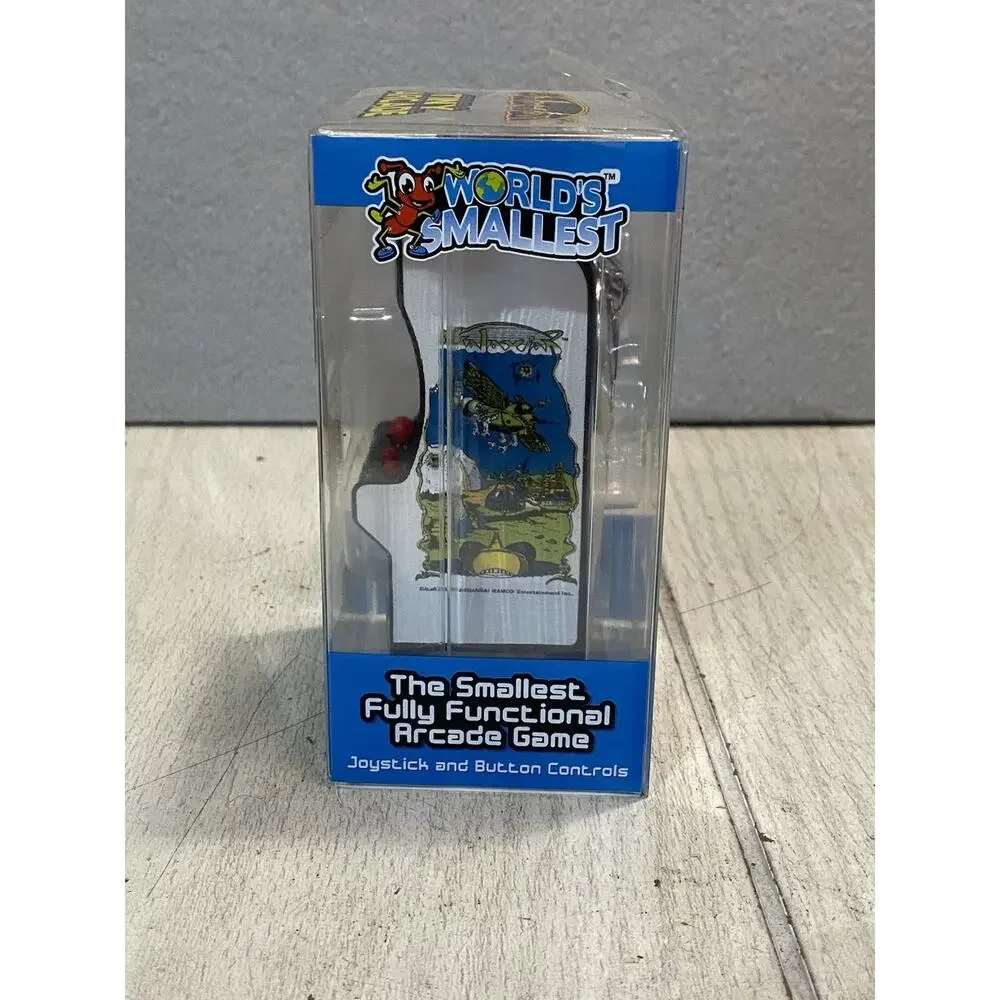 Namco Tiny Arcade Galaxian Arcade Game Worlds Smallest 2017 Keychain Collectable